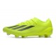 Botas de fútbol adidas X Crazyfast Messi.1 FG Amarillo Solar Negro