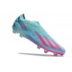 Bota adidas X Crazyfast.1 L FG Messi X Miami Turquesa Rosa