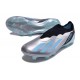 Bota adidas X Crazyfast.1 L FG Plateado Met Azul Felicidad Negro