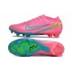Nike Air Zoom Mercurial Vapor 15 Elite FG Rosa Azul