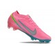 Nike Air Zoom Mercurial Vapor 15 Elite FG Rosa Azul