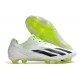 adidas X Crazyfast+ FG Nuevo Blanco Negro Limón Lúcido