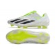 adidas X Crazyfast+ FG Nuevo Blanco Negro Limón Lúcido