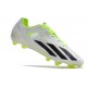 adidas X Crazyfast+ FG Nuevo Blanco Negro Limón Lúcido