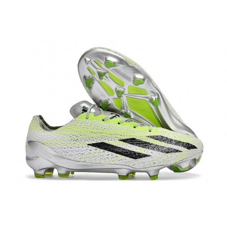 adidas X Crazyfast Strung+ FG Nuevo Gris Negro Limón Lúcido