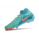 Bota Nike Phantom Luna II Elite FG Blanco Negro Mtlc Dorado Moneda