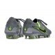 Nike Tiempo Legend 10 Elite FG Bota Gris Negro Verde