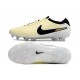Nike Tiempo Legend 10 Elite FG Bota Limonada Negro