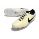 Nike Tiempo Legend 10 Elite FG Bota Limonada Negro