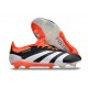 Bota adidas Predator Elite L FG Negro Blanco Rojo