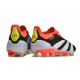 Bota adidas Predator Elite L FG Negro Blanco Rojo