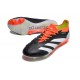 Bota adidas Predator Elite L FG Negro Blanco Rojo