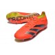 Bota adidas Predator Elite L FG Rojo Negro Amarillo