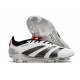 Bota adidas Predator Elite L FG Blanco Negro Rojo