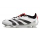 Bota adidas Predator Elite L FG Blanco Negro Rojo
