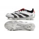 Bota adidas Predator Elite L FG Blanco Negro Rojo
