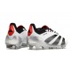 Bota adidas Predator Elite L FG Blanco Negro Rojo