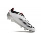 Bota adidas Predator Elite L FG Blanco Negro Rojo