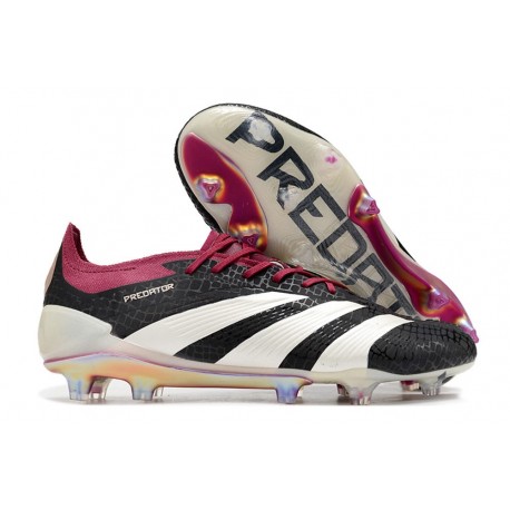 Bota adidas Predator Elite L FG Negro Blanco Violeta