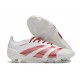 Bota adidas Predator Elite L FG Blanco Rojo