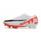 Botas Nike Zoom Mercurial Vapor XV Elite FG Blanco Rojo Negro