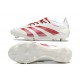 Bota adidas Predator Elite L FG Blanco Rojo