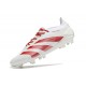 Bota adidas Predator Elite L FG Blanco Rojo