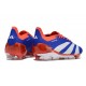 Bota adidas Predator Elite L FG Azul Blanco Rojo