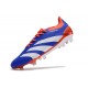 Bota adidas Predator Elite L FG Azul Blanco Rojo