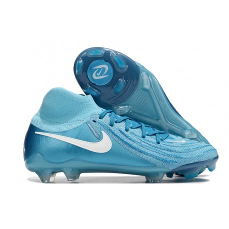 Bota Nike Phantom Luna II Elite FG Azul Blanco