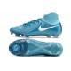 Bota Nike Phantom Luna II Elite FG Azul Blanco