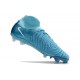 Bota Nike Phantom Luna II Elite FG Azul Blanco