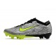 Botas Nike Zoom Mercurial Vapor XV Elite FG Plateado Metalizado Negro Verde