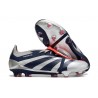 adidas Predator Elite Foldover Tongue FG Plateado Met Negro Rojo