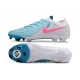 Zapatillas Nike Phantom Luna 2 Elite L FG Azul Blanco Rosa