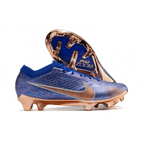 Botas Nike Zoom Mercurial Vapor XV Elite FG Azul Cobre Metálico 