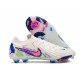 Zapatillas Nike Phantom Luna 2 Elite L FG Blanco Rosa Azul