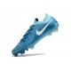 Zapatillas Nike Phantom Luna 2 Elite L FG Azul Blanco