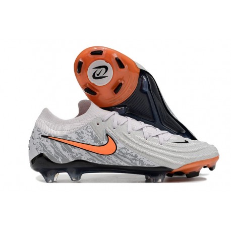 Zapatillas Nike Phantom Luna 2 Elite L FG Gris Naranja