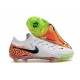 Zapatillas Nike Phantom Luna 2 Elite L FG Blanco Negro Naranja