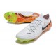 Zapatillas Nike Phantom Luna 2 Elite L FG Blanco Negro Naranja