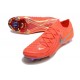 Zapatillas Nike Phantom Luna 2 Elite L FG Carmesí Vivo Blanco