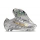 Botas Nike Zoom Mercurial Vapor XV Elite FG Plateado Metalizado Oro