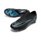 Nike Air Zoom Mercurial Vapor 15 Elite FG Negro Azul