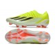 Botas de fútbol adidas X Crazyfast Messi.1 FG Team Amarillo Solar Negro Blanco