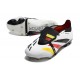 adidas Predator Elite Foldover Tongue FG Blanco Negro Amarillo Rojo