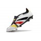 adidas Predator Elite Foldover Tongue FG Blanco Negro Amarillo Rojo