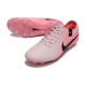Nike Tiempo Legend 10 Elite FG Bota Rosa Espuma Negro
