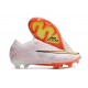 Botas Nike Zoom Mercurial Vapor XV Elite FG Blanco Naranja Amarillo