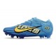 Botas Nike Zoom Mercurial Vapor XV Elite FG Mbappé Azul Amarillo
